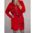 Mikina prodloužená na zip s kapucí dámská (XL/2XL ONE SIZE) ITALSKÁ MÓDA IM422387