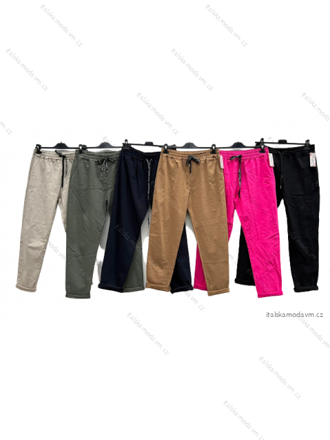 Nohavice dlhé strečové dámske (L/XL ONE SIZE) TALIANSKA MÓDA IMD22036