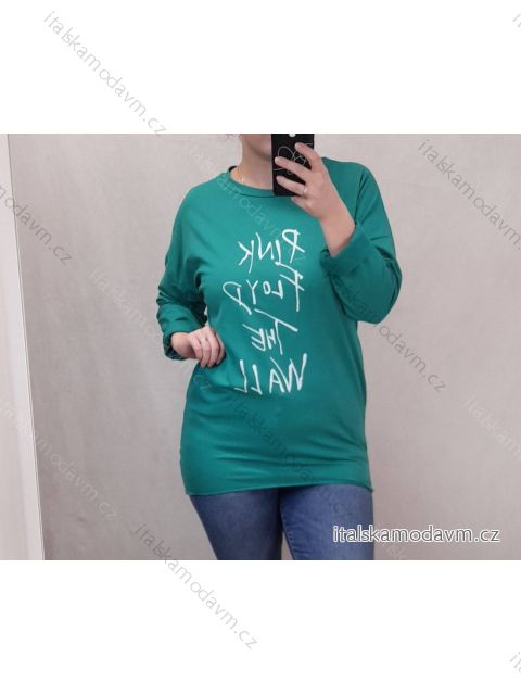 Šaty voľnočasové dlhý rukáv dámske (XL/3XL ONE SIZE) TALIANSKA MÓDA IMJ22004
