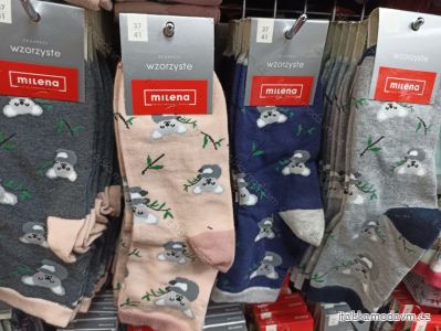 Ponožky slabé veselé dámské koala (37-41) POLSKÁ MÓDA DPP21446