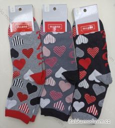 Ponožky slabé veselé valentýn dámské (37-41) POLSKÁ MÓDA DPP22006