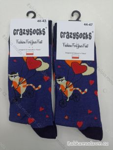 Ponožky veselé valentýn pánské (40-47) POLSKÁ MÓDA DPP22029