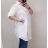 Košile oversize dlouhý rukáv dámské nadrozměr (2XL/3XL OEŇE SIZE) ITALSKÁ MODA IMD22062/DR černá