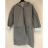 Kabát na zip dlouhý rukáv s kapucí dámská nadrozměr (2XL/3XL ONE SIZE) ITALSKÁ MÓDA IM4212548/DR 2XL/3XL Černá