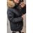Kabát parka zimná dámska nadrozmer (3XL-7XL) POLSKÁ MÓDA MTN21MHM-W557BIG tm.modrá 4XL