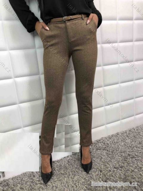 Kalhoty úzké dlouhé dámské (s-m-l-xl) MFASHION MF18939 M