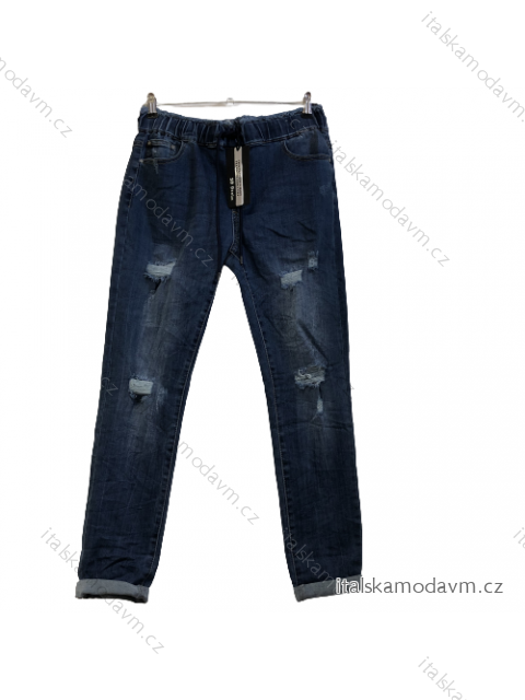 Kalhoty dámské (S-3XL) ITALSKÁ MÓDA IM5213D-9009-5/DR
