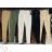 Kalhoty elegantní dlouhé dámské (S-XL) ITALSKÁ MÓDA IMWD211054/DR XL bílá