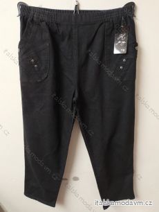 Kalhoty dlouhé riflové strečové nadrozměr dámské (4-8) JST JST21001