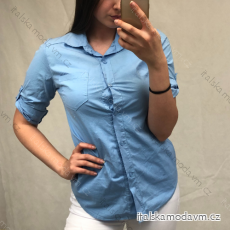 Košile dlouhý rukáv dámská (S-XXL) ITALSKÁ MÓDA IMWD211107/DR