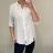 Košile 3/4 dlouhý rukáv dámská (3XL/4XL ONE SIZE) ITALSKá MóDA IM421LINEA světle šedá
