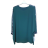 Tunika/halenka dlouhý rukáv dámská nadrozměr  (3XL/4XL ONE SIZE) ITALSKÁ MÓDA IMWQ21223 zelená 3XL/4XL ONE SIZE
