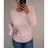 Svetr tenký netopýří dlouhý rukáv dámský (M/L ONE SIZE) ITALSKÁ MÓDA IMW21247/DR Černá M/L
