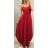 Šaty dlouhé na ramínkách letní dámské  (uni s-m) ITALSKá MóDA IMM20MS52120/DR S / M one size čierna