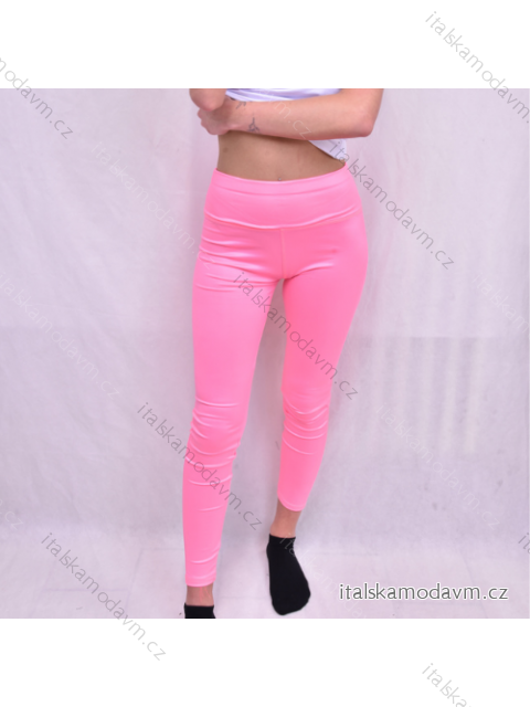Legíny dlouhé dámské (S-XL) ITALSKÁ MÓDA IMM213211P/DR M (EU 38 /  29) růžová