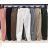 Tepláky teplé dlouhé dámské (S/M ONE SIZE) ITALSKÁ MÓDA IMWE21429 Černá S/M