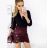 Sukně krátká dámská (s-xl) AFASHION AF18001 S (EU 36/ Kalhoty 27-28) černá