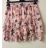 Sukně krátká dámská (S/M ONE SIZE) ITALSKÁ MÓDA IMWD211086 Černá S/M