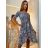 Šaty carmen žabičkované dámské (S/M ONE SIZE) ITALSKÁ MÓDA IMM21803/DR S/M Žlutá