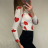 Body dlouhý rukáv dámské (S/M ONE SIZE) ITALSKÁ MÓDA IMWD21328/DR S/M one size bílá
