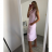 Šaty košilové široká ramínka dámské (S/M ONE SIZE) ITALSKÁ MÓDA IMWA215773/DR sv.zelená S/M