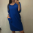 Šaty klasik dlhý rukáv dámske (XL/XXL ONE SIZE) TALIANSKÁ MÓDA IM321410/DR XL/XXL svetlo ružová