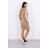 Sukienka Off White camelowa