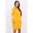 Sukienka Off White musztardowy