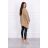 Bluzka oversize camelowa
