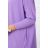 Bluzka oversize fioletowy
