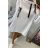 Bluza oversize z asymetrycznymi bokami biała