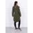 Bluza z suwakiem z tyłu khaki