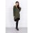 Bluza z suwakiem z tyłu khaki