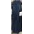 Šaty letní riflové bez rukávů dámské (S/M ONE SIZE) ITALSKÁ MÓDA IMM22320