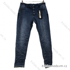 Kalhoty Rifle jeans baggy nízký sed dámské (S-XL) ITALSKá MóDA IM5213D-6797