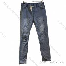 Kalhoty Rifle jeans baggy nízký sed dámské (S-XL) ITALSKá MóDA IM5213D-9009-6