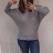 Svetr s dlouhý rukáv dámský (uni L/2XL) TURECKÁ MóDA TM921OCTOB