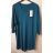 Šaty úpletové dlhý rukáv dámske nadrozměr (XL / 2XL ONE SIZE) TALIANSKÁ MÓDA IM721321 vínová xl/2xl one size