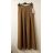 Sukňa maxi dlhá v páse na žabičkovanie dámska (S/M/L ONE SIZE) TALIANSKA MÓDA IMM22MAXIMA/DR zelená