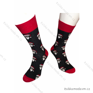 Ponožky vánoční veselé slabé dámské pánské chlapecké (36-40, 41-43, 44-46) POLSKÁ MÓDA DPP21088
