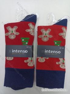 Ponožky vánoční veselé slabé pánské (41-43, 44-46) INTENSO DPP21501