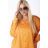 Košeľa s volánikmi na chrbte XL/2XL Oranžová