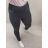 Rifle jeans dámské nadrozměrné (vel 30-38) M.SARA MA620MS1291g-5 Černá 34
