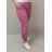 Kalhoty strečové dámské nadrozměr (2XL/3XL/4XL ONE SIZE) ITALSKÁ MODA IM422495LH/DRbílá