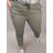 Nohavice strečové dámske nadrozmer (2XL/3XL/4XL ONE SIZE) TALIANSKA MODA IM422495LH/DR