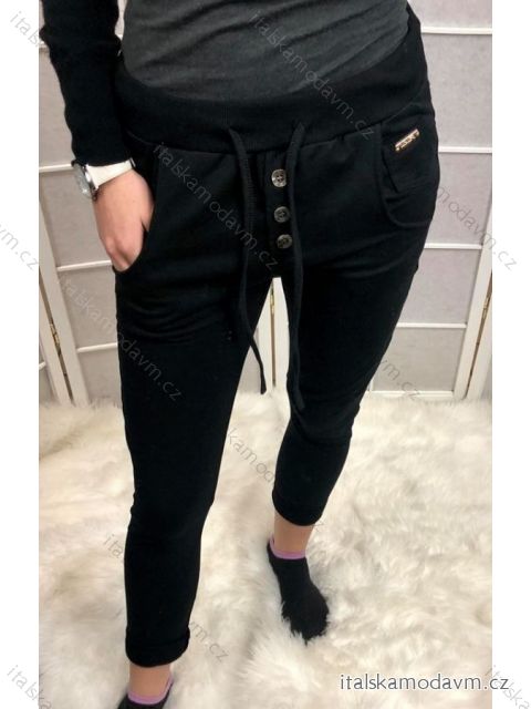 Tepláky dlouhé dámské  (XL/2XL one size) ITALSKá MóDA IM52163130-4