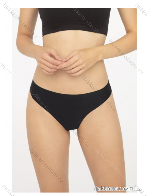 Kalhotky tanga dámské černé (XS-S-M-L-XL) GATTA GATT002