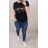 Tričko krátký rukáv dámské (S/M/L ONE SIZE) ITALSKÁ MÓDA IM4211097/DR bílá S/M/L