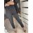Souprava/komplet elegantní sako a kalhoty dámská (M/L ONE SIZE) ITALSKÁ MÓDA IMD22344 růžová S/M/L