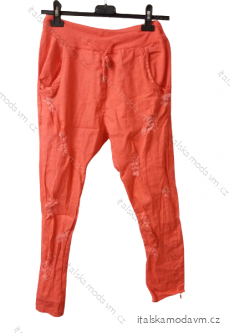 Kalhoty dlouhé dámské (S/M/L ONE SIZE) ITALSKá MODA IM521014/A